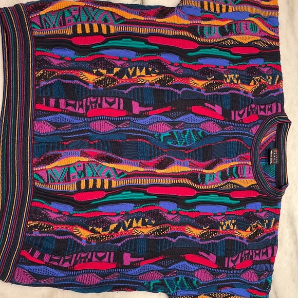 90s VINTAGE EMAROO 3D Sweater Men’s XL - Picture 5 of 10